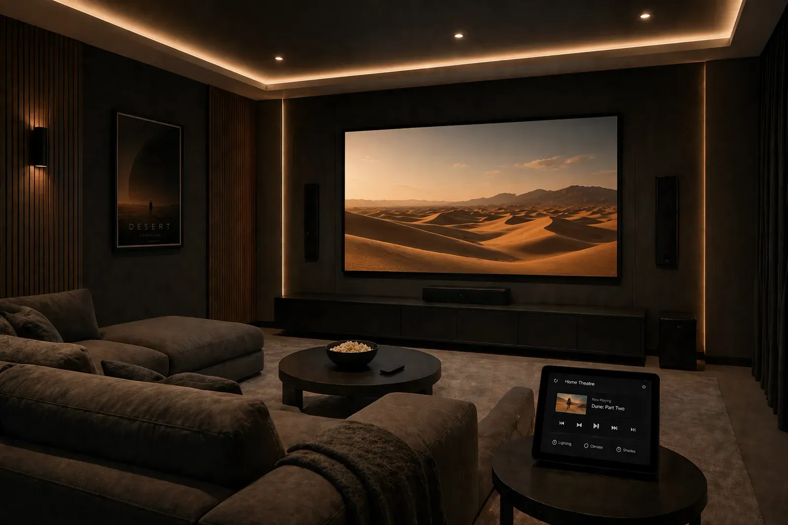 A home theatre